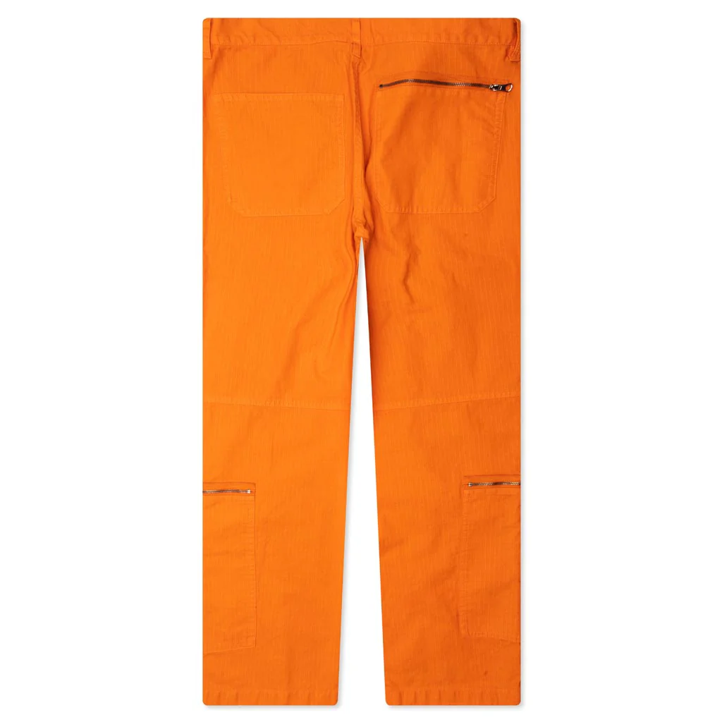 Flight Pant Ripstop Pigment Dyed - Orange - Image 2