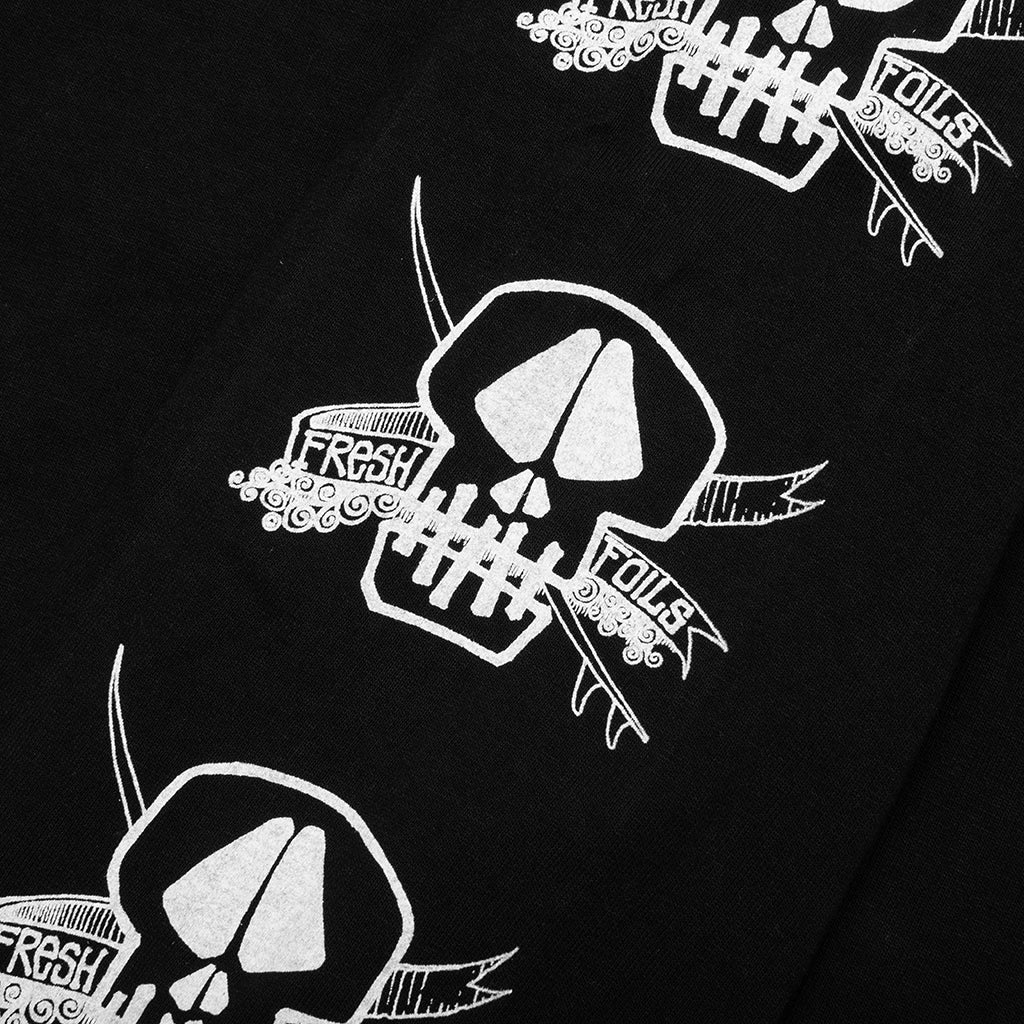 Foils Pigment Dyed L/S Tee - Black - Image 3