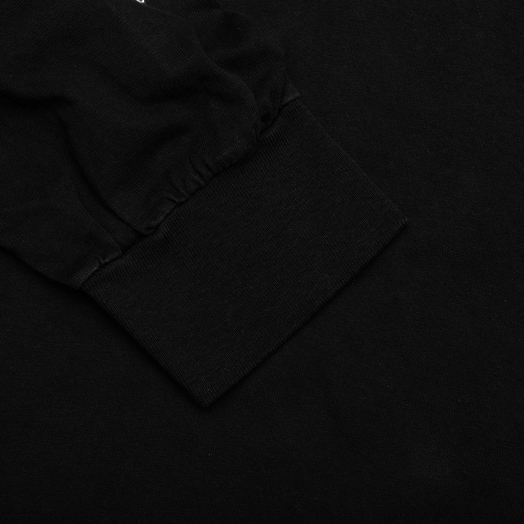Foils Pigment Dyed L/S Tee - Black - Image 4