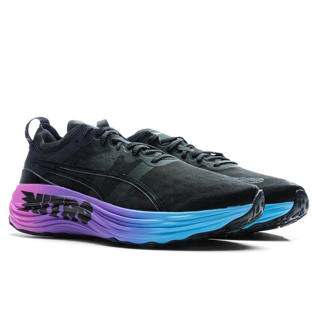 Foreverrun Nitro Sunset - Black/Luminous Blue/Electric Orchid - Image 2
