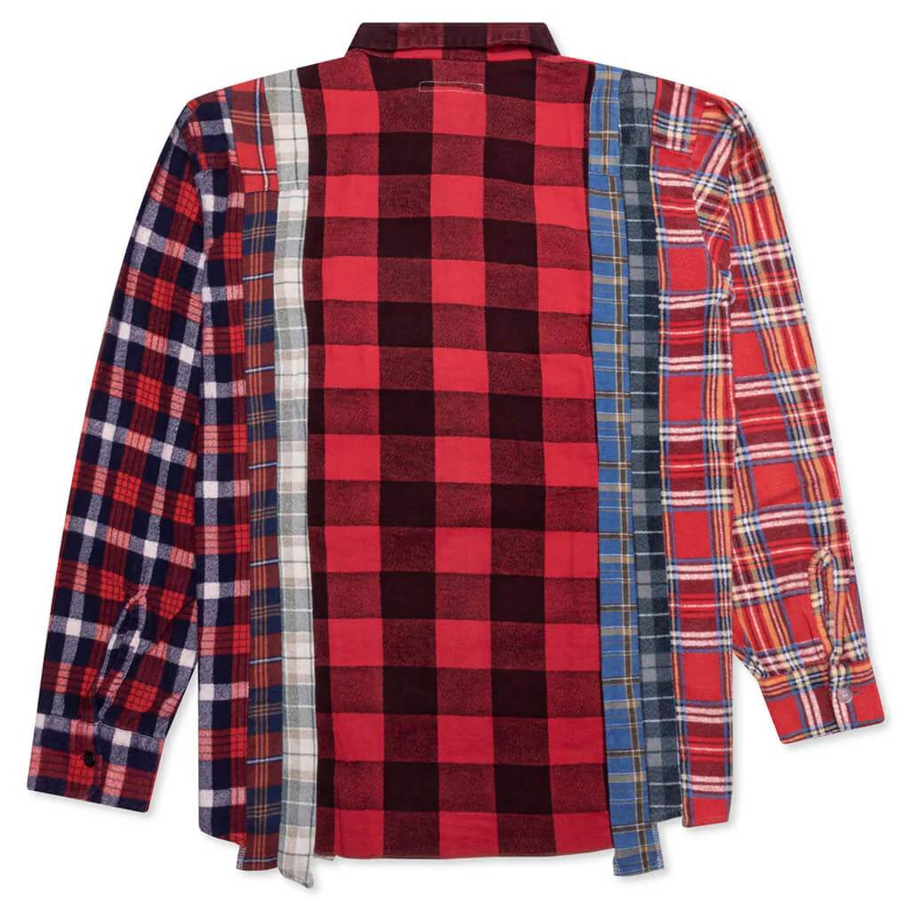 Flannel Shirt 7 Cuts Shirt - Assorted - Image 2