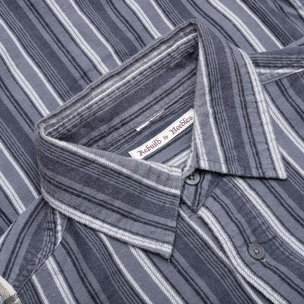 Flannel Shirt 7 Cuts Wide Shirt - Assorted - Image 3