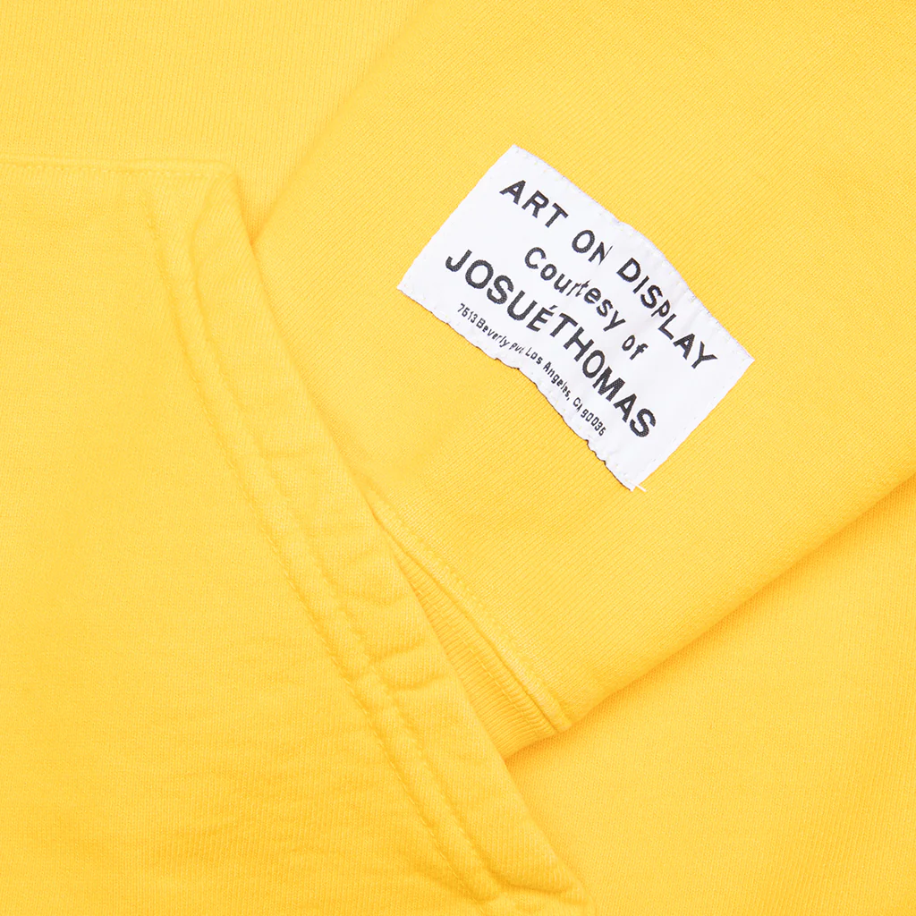 90's GD Logo Hoodie - Gold - Image 4