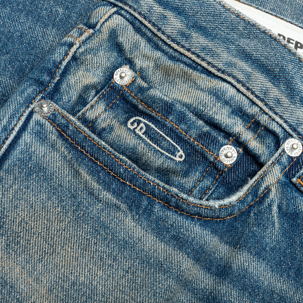 Dagger Bootcut Pant - Indigo - Image 3