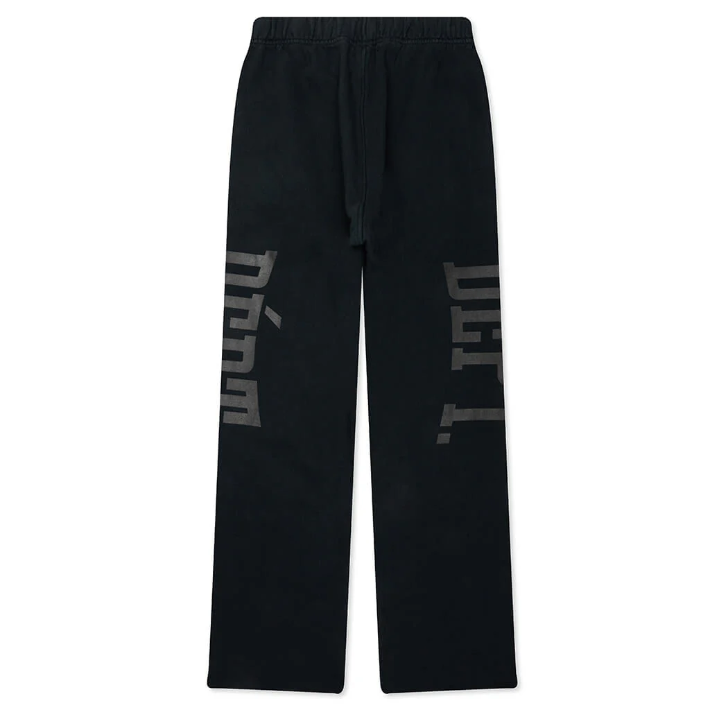 Dépt. Post Workout Sweatpants - Washed Black - Image 2