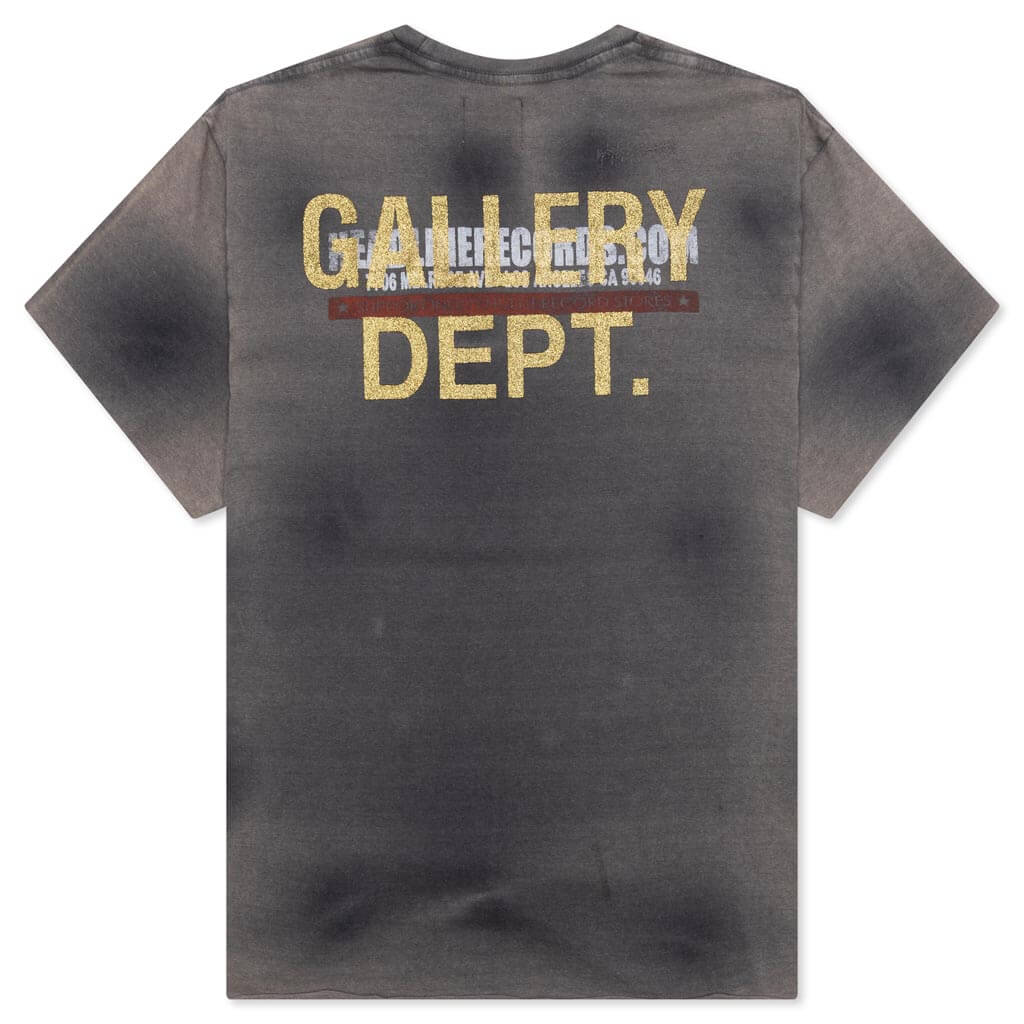 Headline Records Tee - Black - Image 2