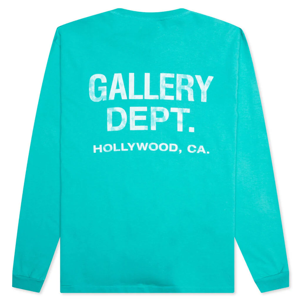 Gallery Dept Souvenir L/S Tee - Teal - Image 2