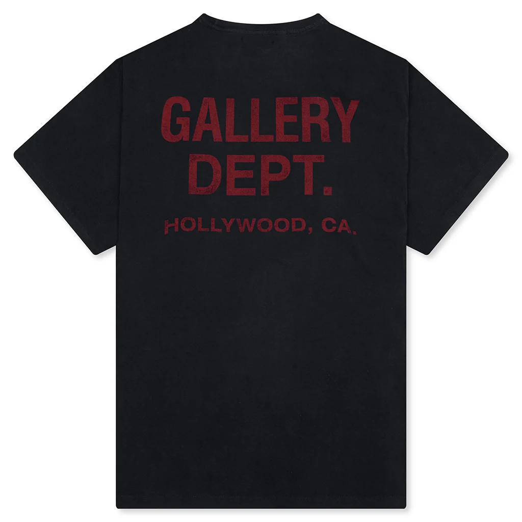 Souvenir Tee - Washed Black - Image 2
