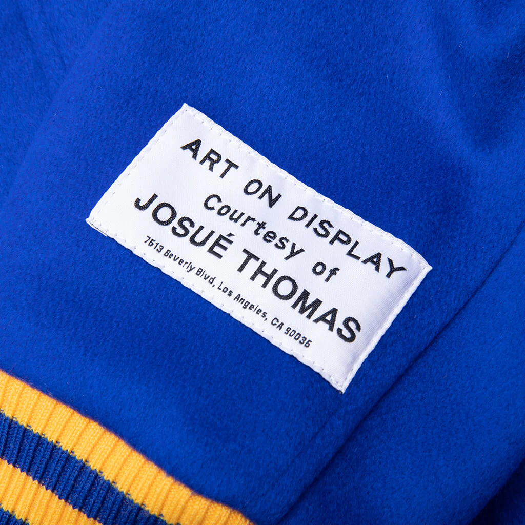 Student Varisty Jacket - Blue - Image 6