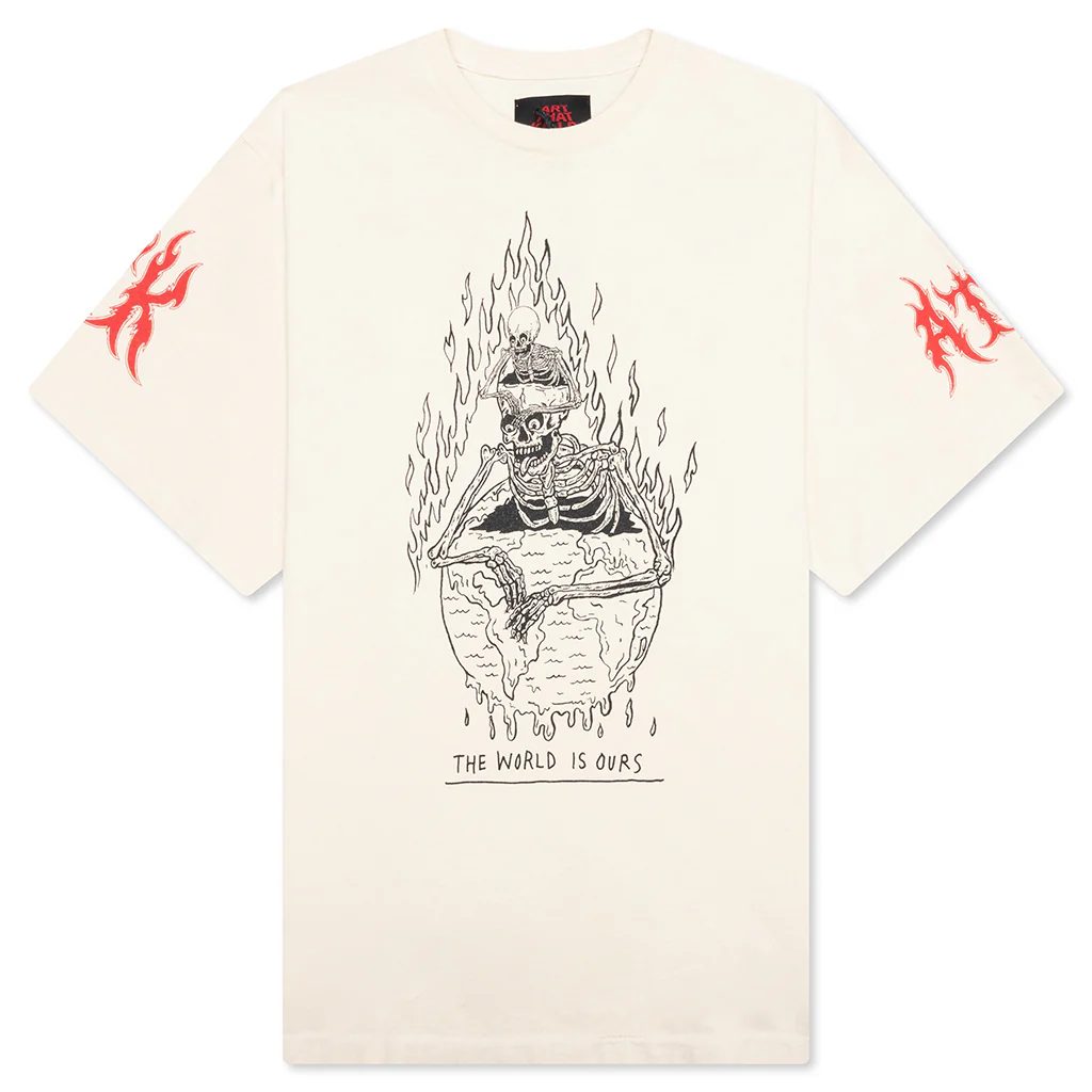 The World Is Ours Tee - Archival White