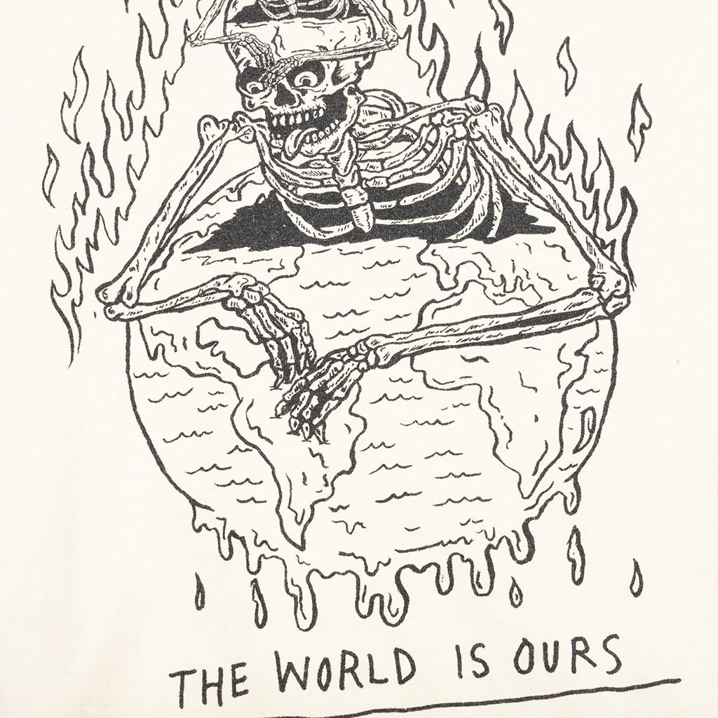 The World Is Ours Tee - Archival White - Image 3