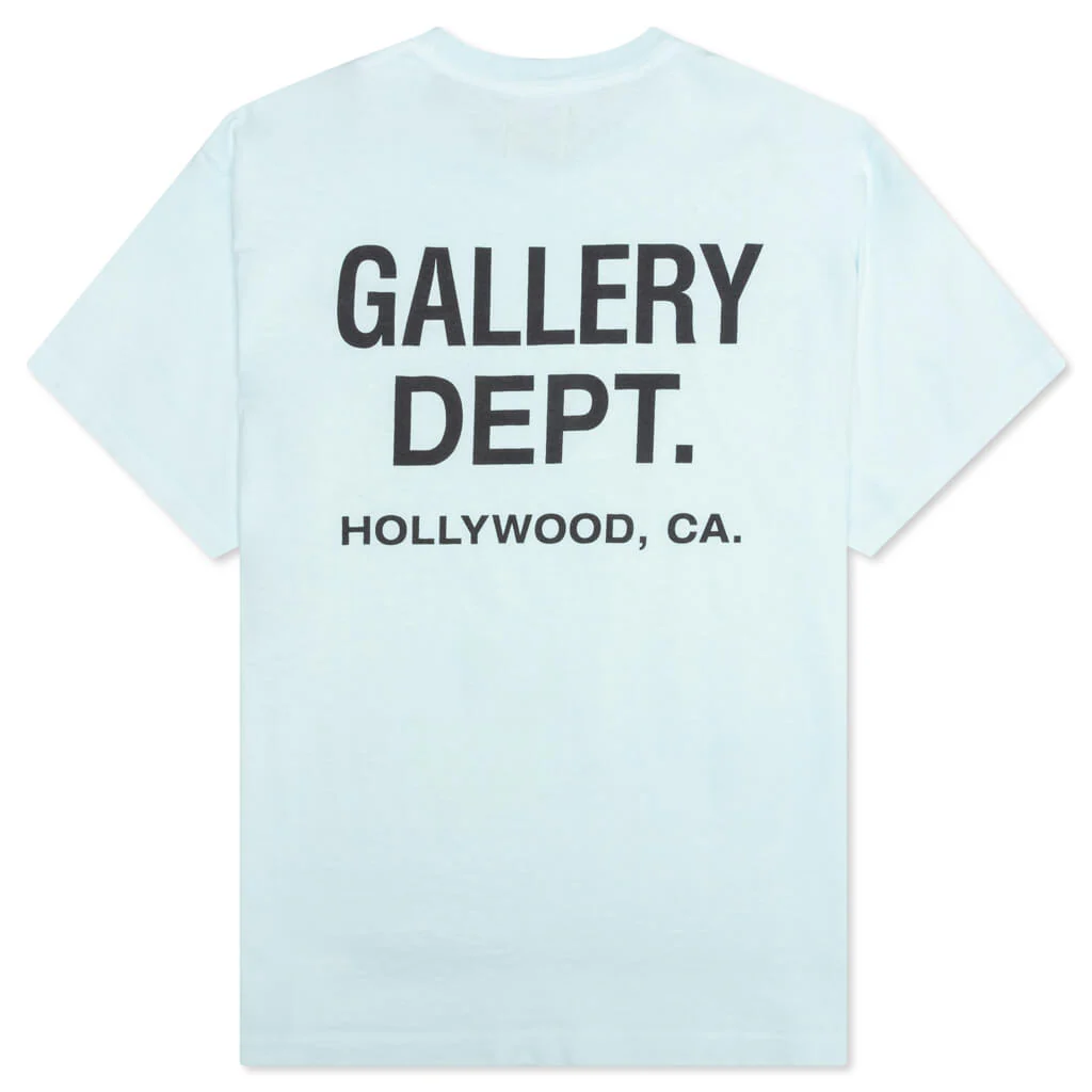 Vintage Souvenir Tee - Baby Blue - Image 2