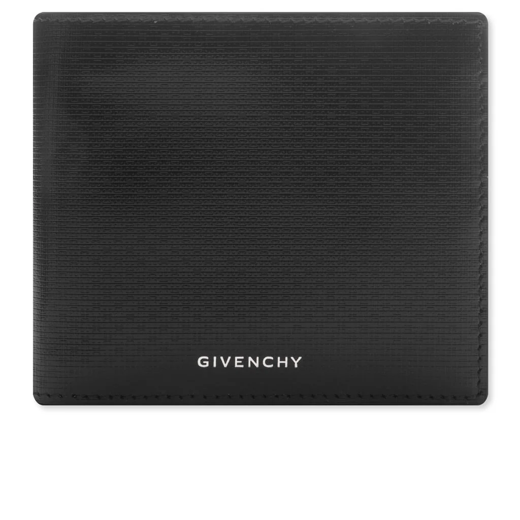 Wallet in Classic 4G Leather - Black/Burgundy