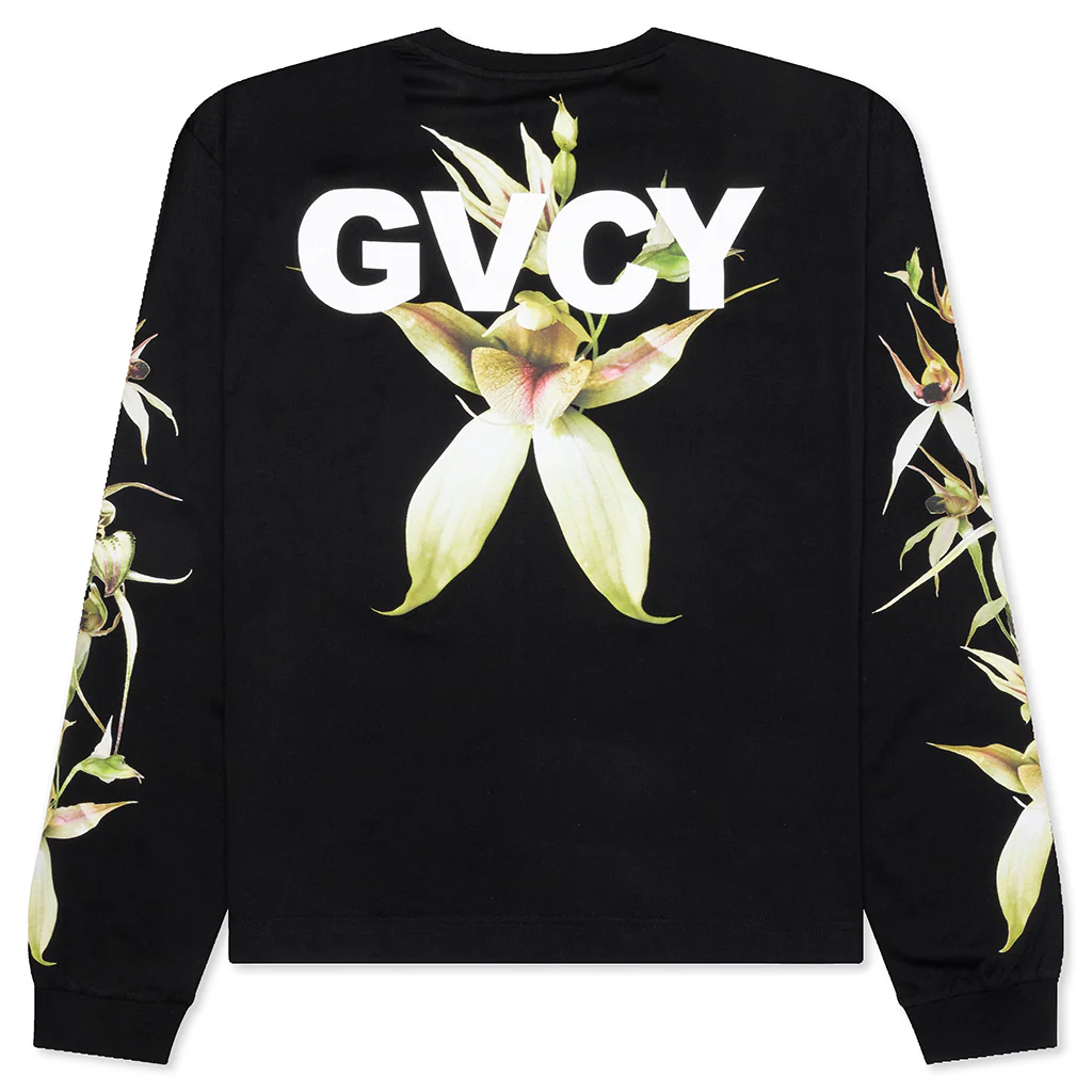 GVCY Long Sleeve T-Shirt - Black - Image 2