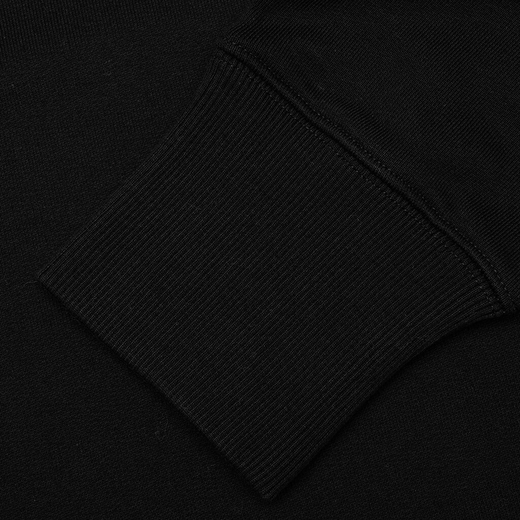 Classic Fit Sweatshirt w/ Reverse Print - Black - Image 5