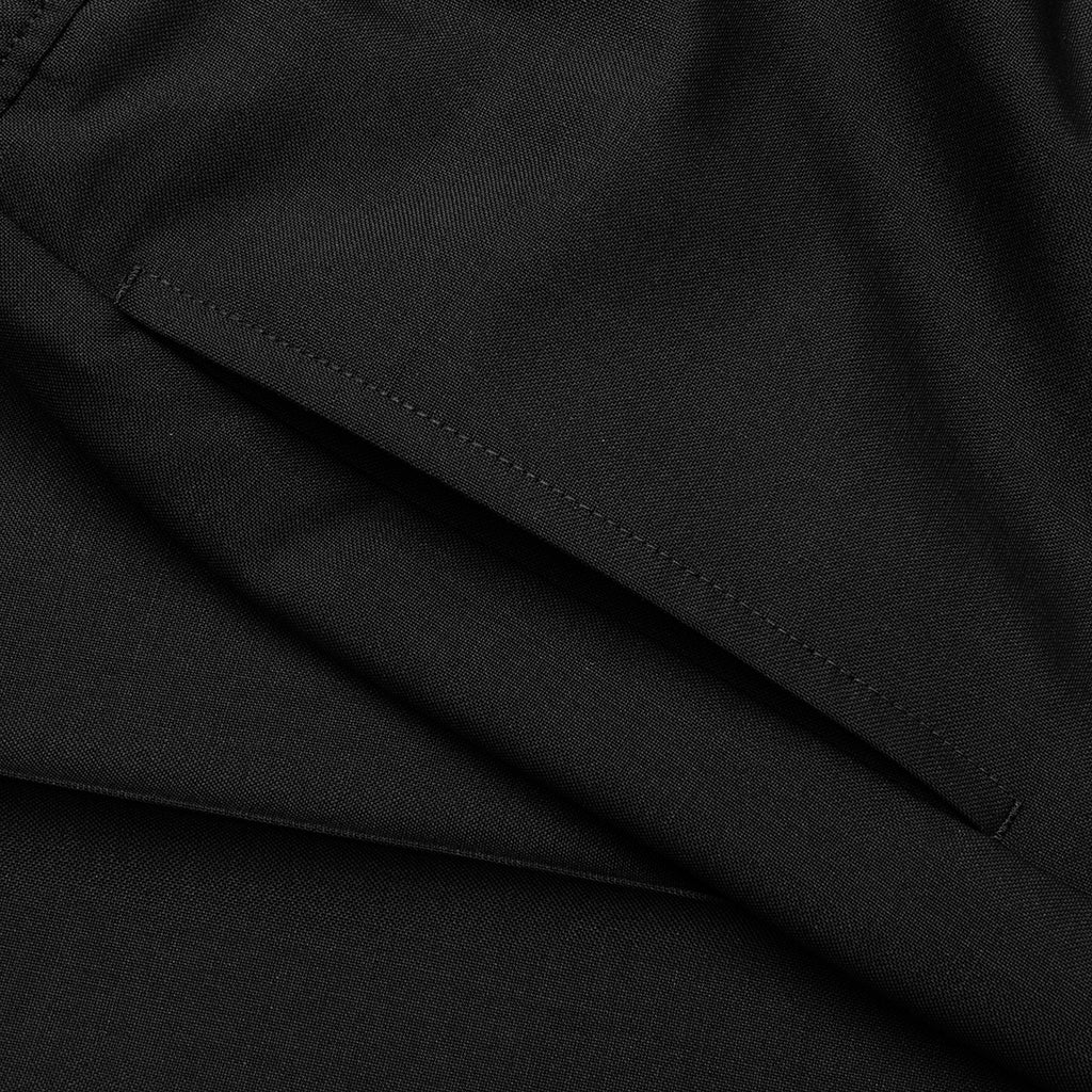 Slim Fit Formal Wool and Mohair Pants - Black - Image 3