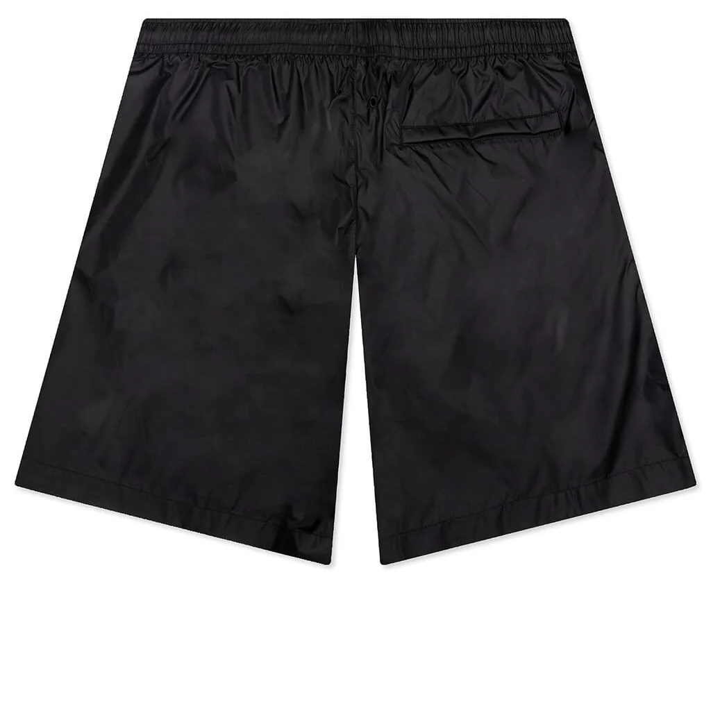 Signature Logo Swim Shorts - Black/White - Image 2