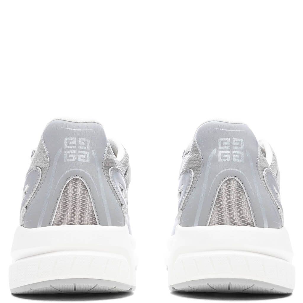 NFNTY-52 Suede and Mesh Sneakers - Light Grey - Image 4