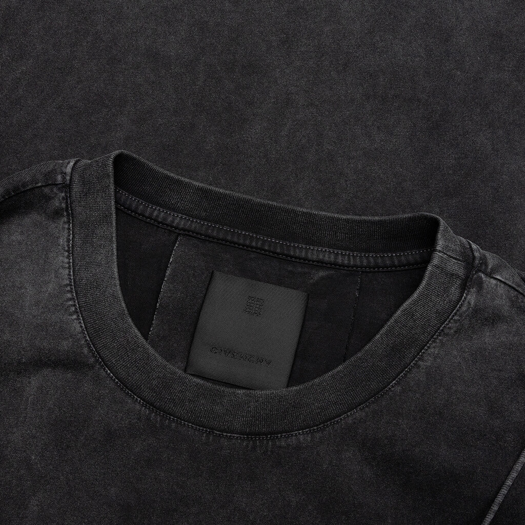 Oversized Fit T-Shirt W/ Harness - Grey - Image 5