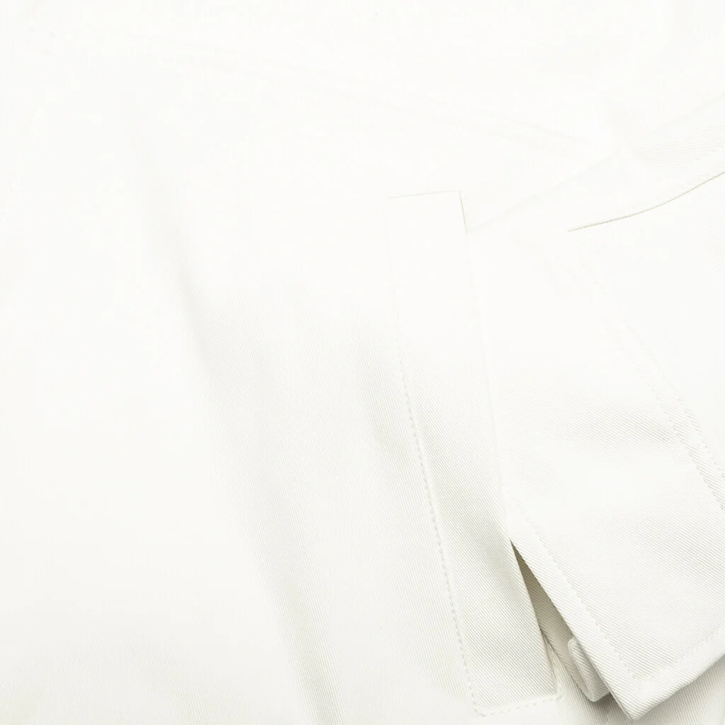 Paris Patch Pocket Overshirt - Ivory - Image 5