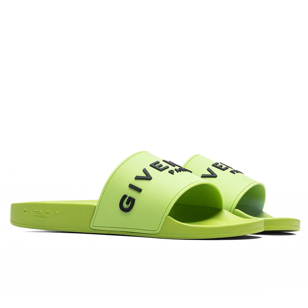 Slide Sandals - Citrus Green - Image 3