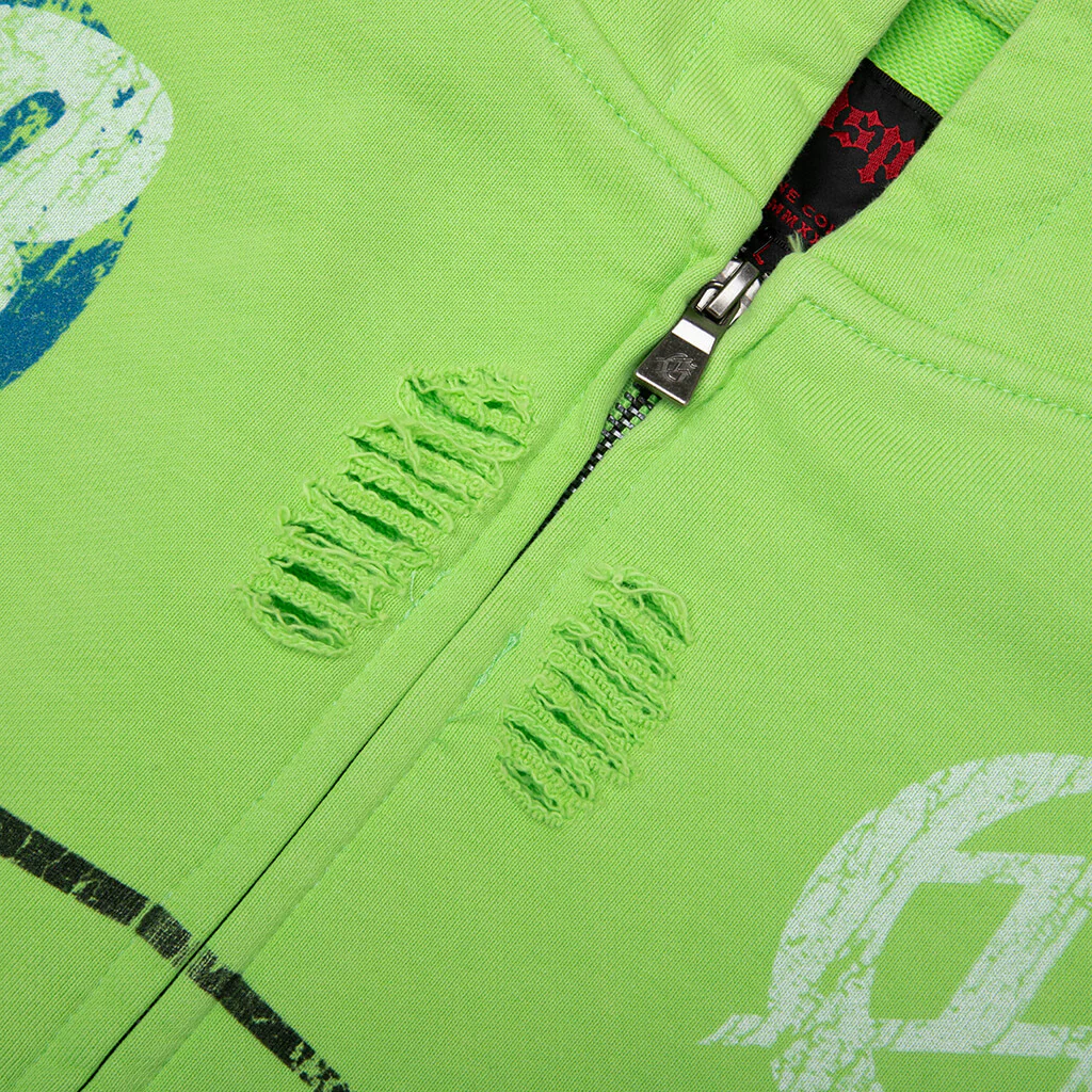 Speedway Zip Hoodie - Volt - Image 3