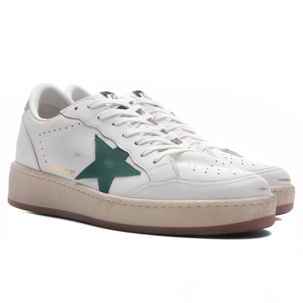 Ball Star 2 - White/Green/Silver - Image 2