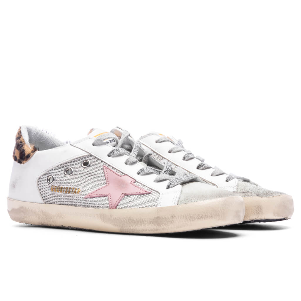 Women's Super-Star - Light Silver/Beige/Black Leopard - Image 2