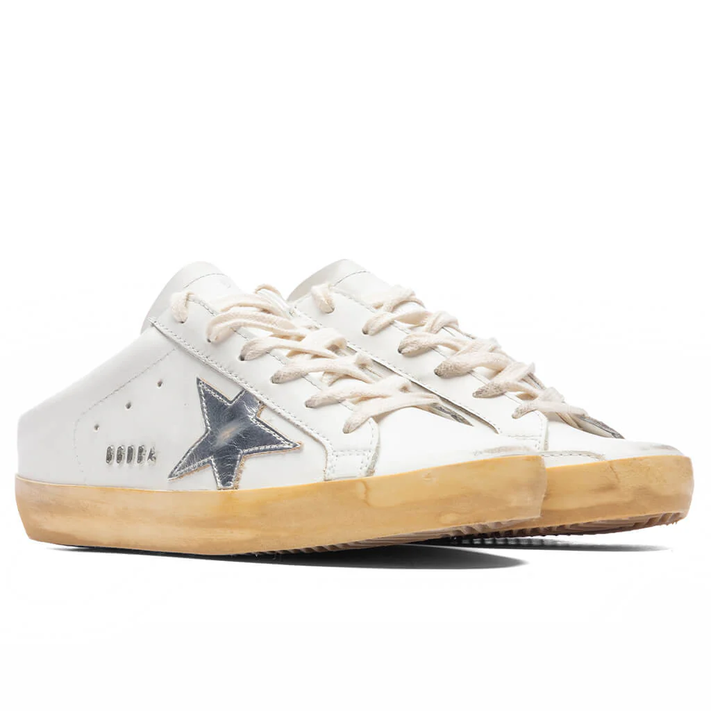 Women's Super-Star Sabot - White/Silver - Image 2