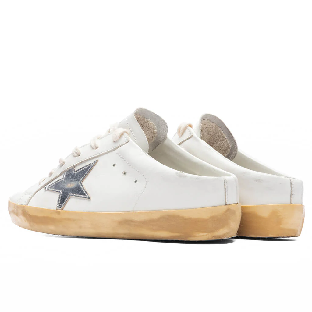 Women's Super-Star Sabot - White/Silver - Image 3