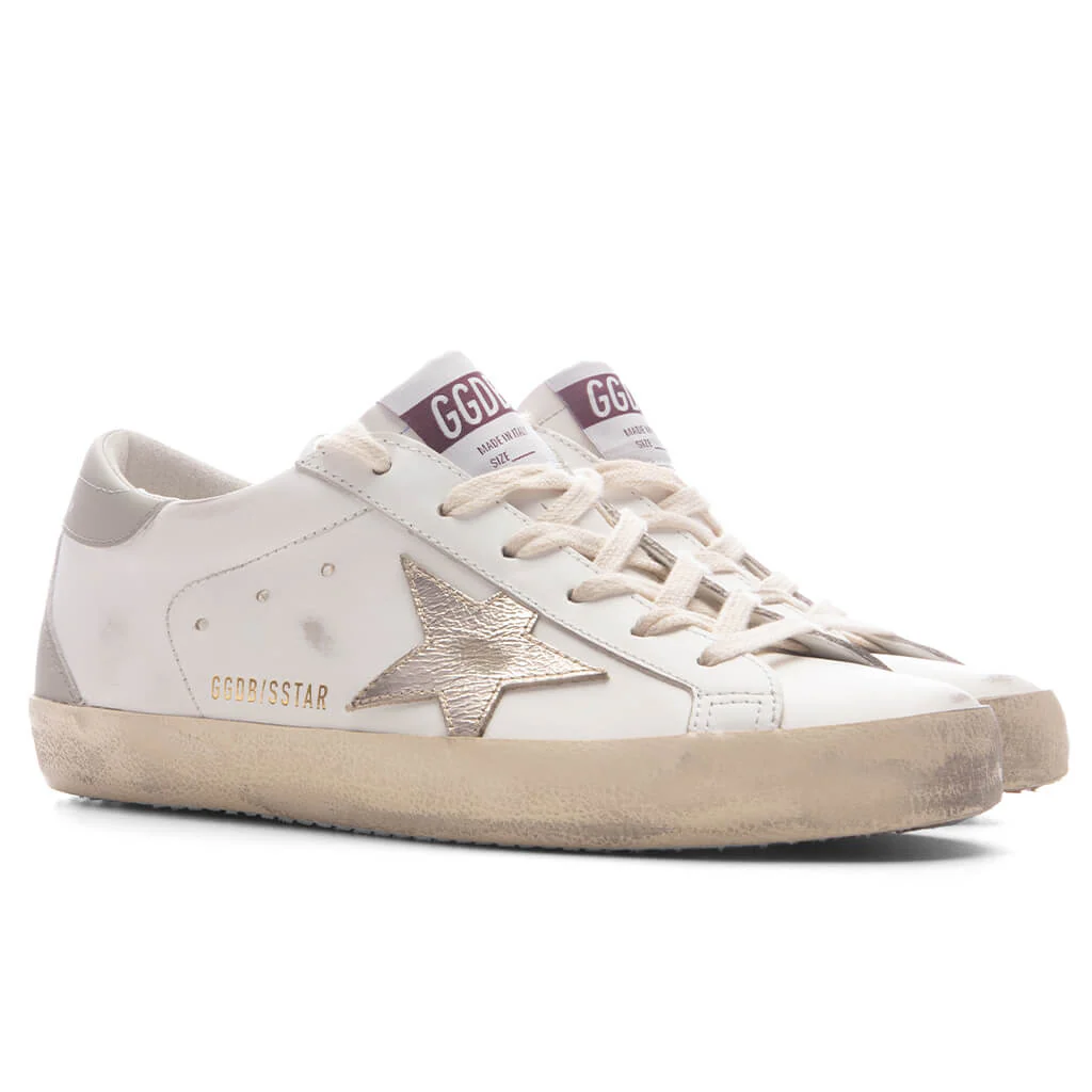 Women's Super-Star - White/Platinum/Grey - Image 2
