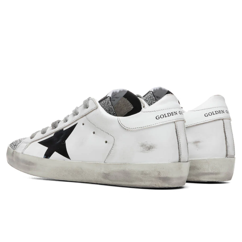 Women's Super-Star Sneakers - White Silver/Black Flag - Image 3