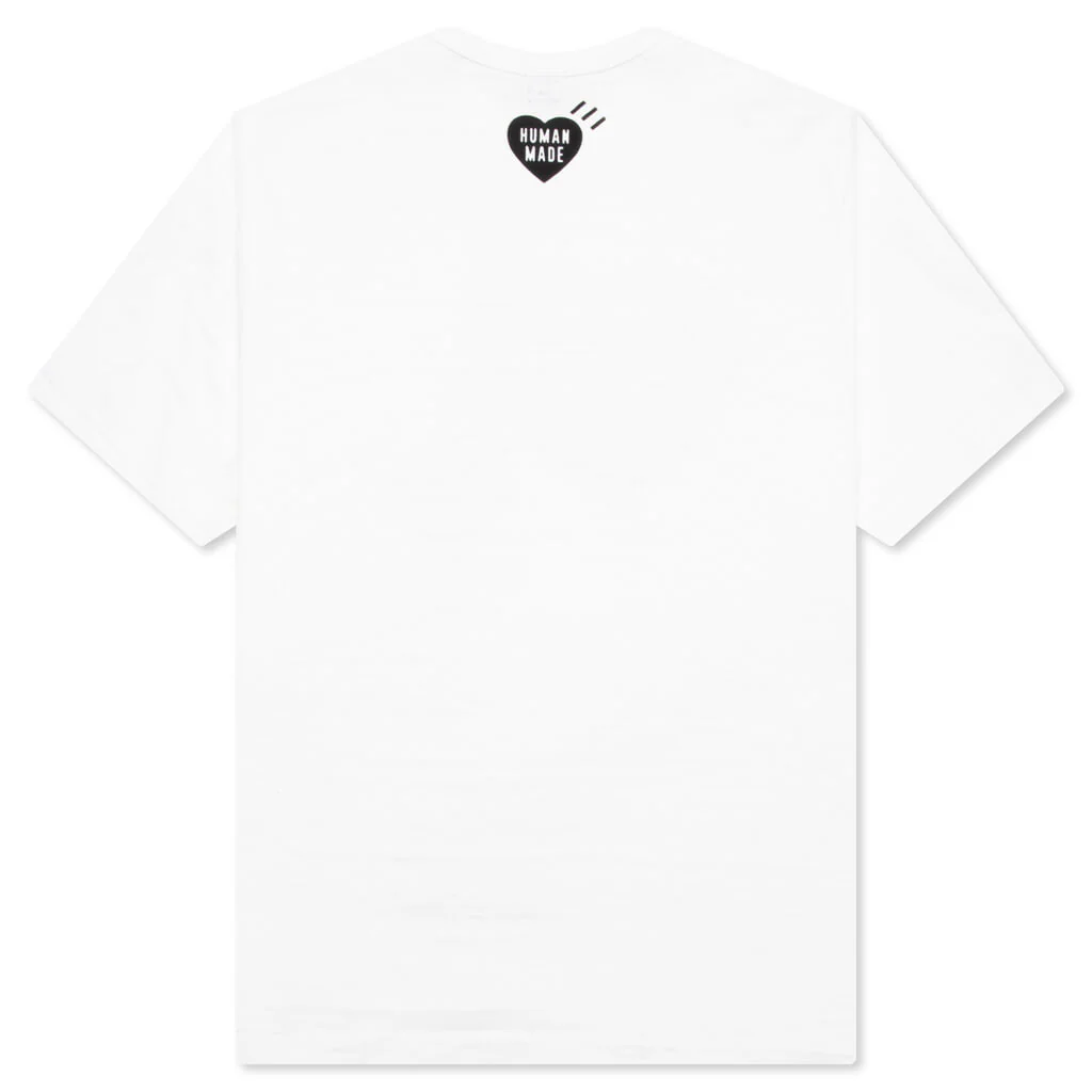 Graphic T-Shirt #7 - White - Image 2