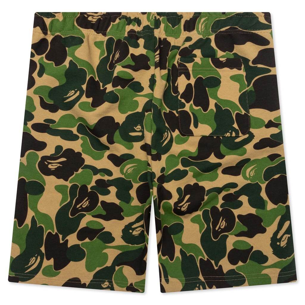 ABC Camo Shark Sweat Shorts - Green - Image 2