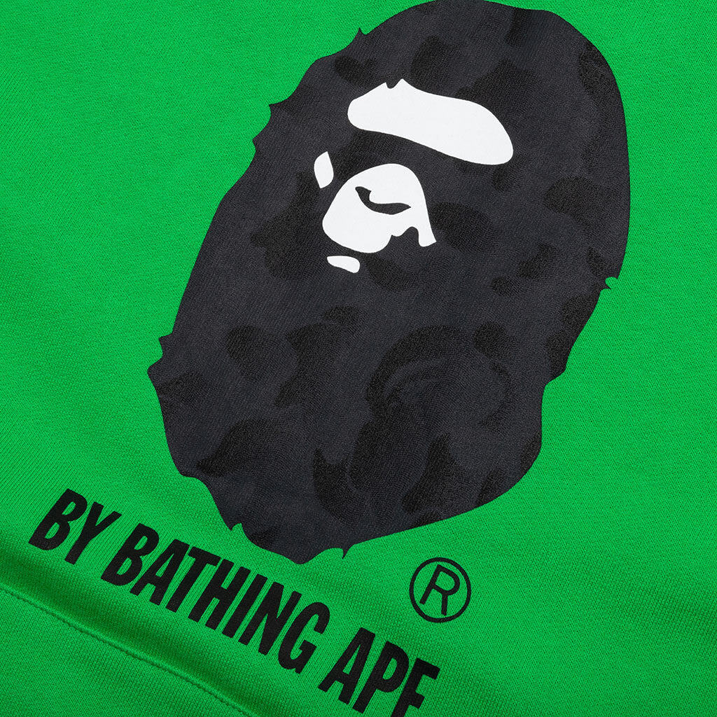 Ink Camo Pullover Hoodie - Green - Image 4
