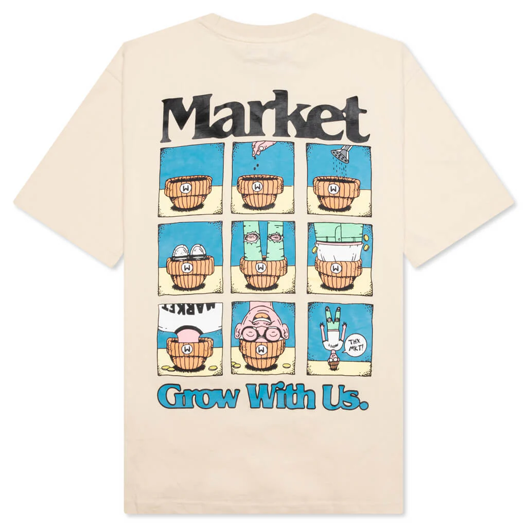 Grow with Us T-Shirt - Ecru - Image 2