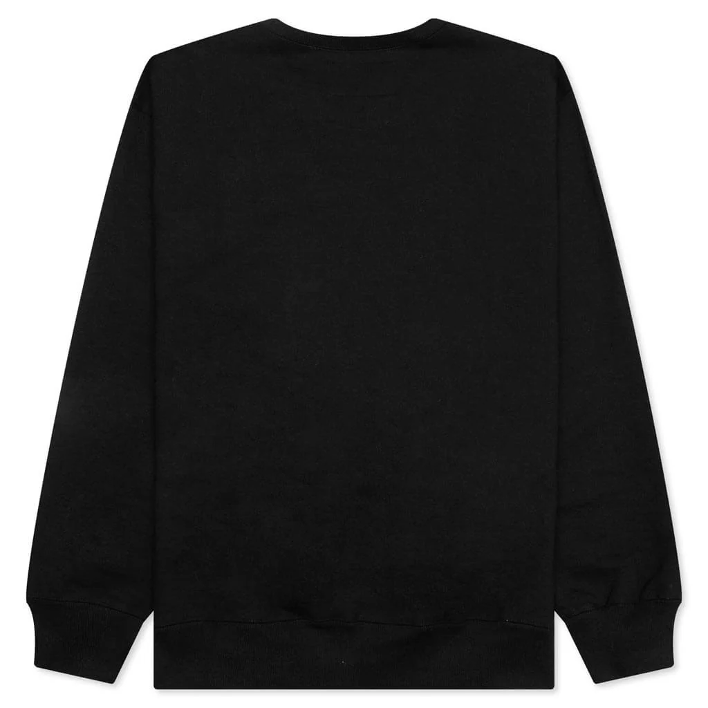 Heavy Weight Crewneck Type-2 Sweatshirt - Black - Image 2