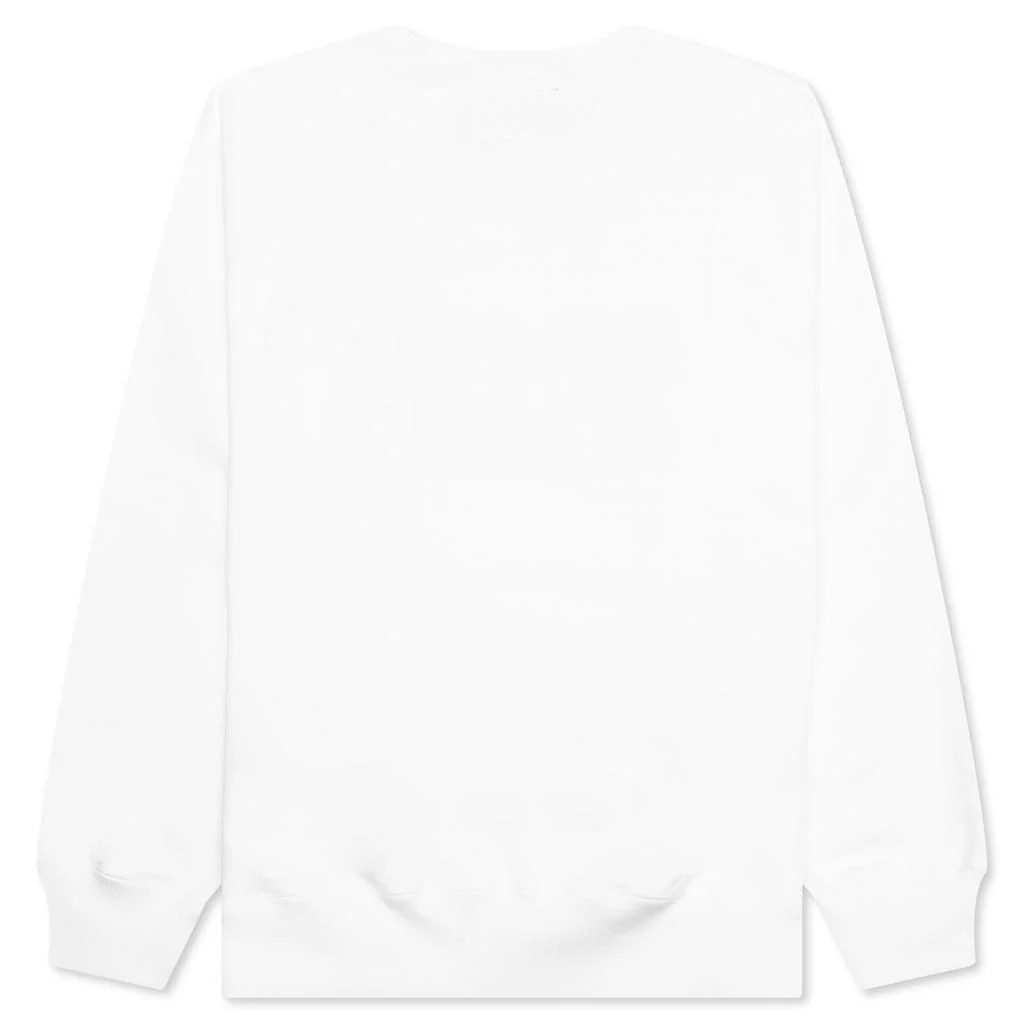 Heavy Weight Crewneck Type-2 Sweatshirt - White - Image 2