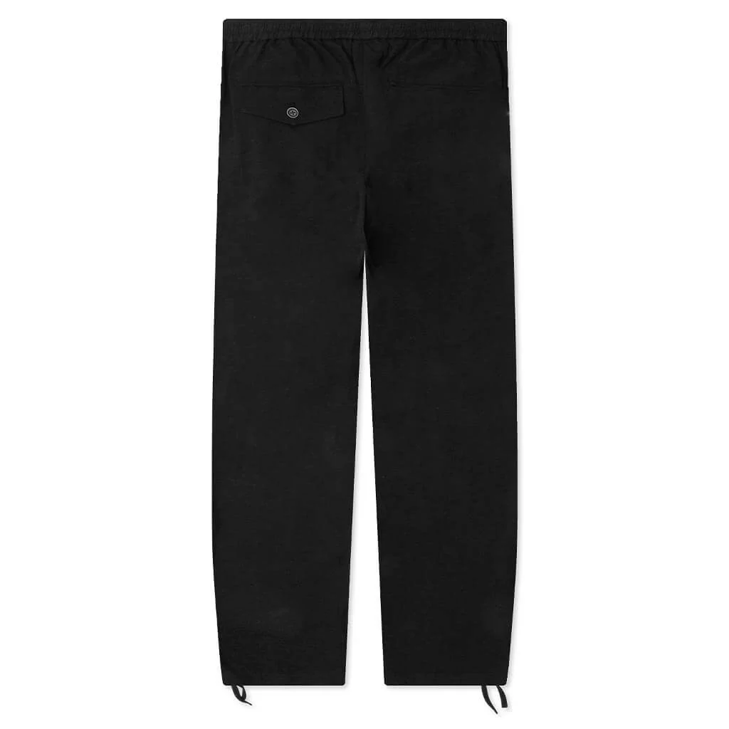 Cotton-Linen Core Pant - Black - Image 2