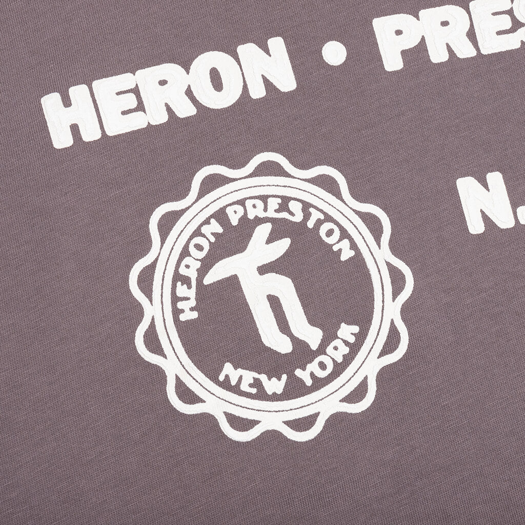 Medieval Heron S/S Tee - Grey/White - Image 3