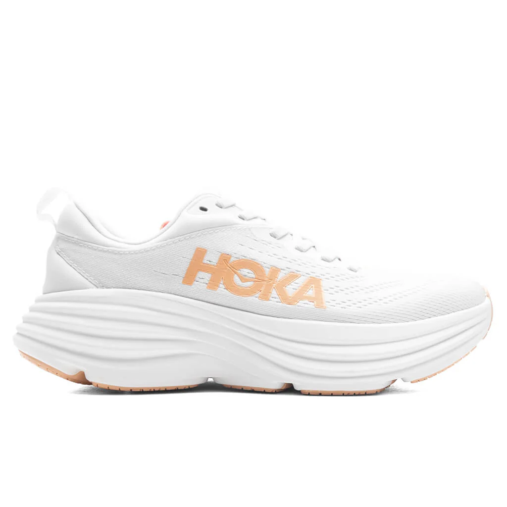 Women's Bondi 8 - White/Cantaloupe