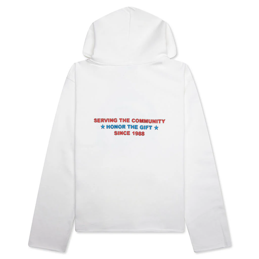 Auto Association Hoodie - White - Image 2