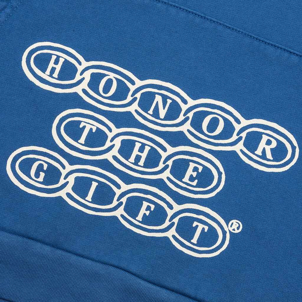 Chainlink Logo Hoodie - Blue - Image 3