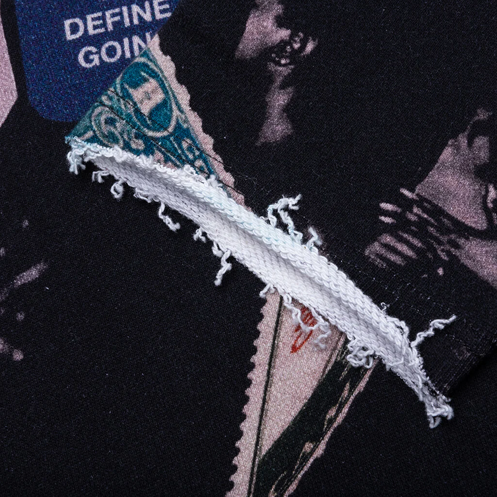 Collage Crewneck - Black - Image 4