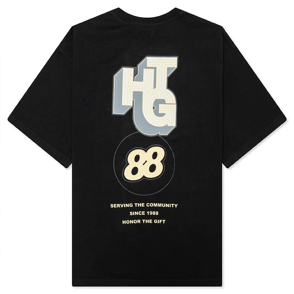 Community S/S Tee - Black - Image 2