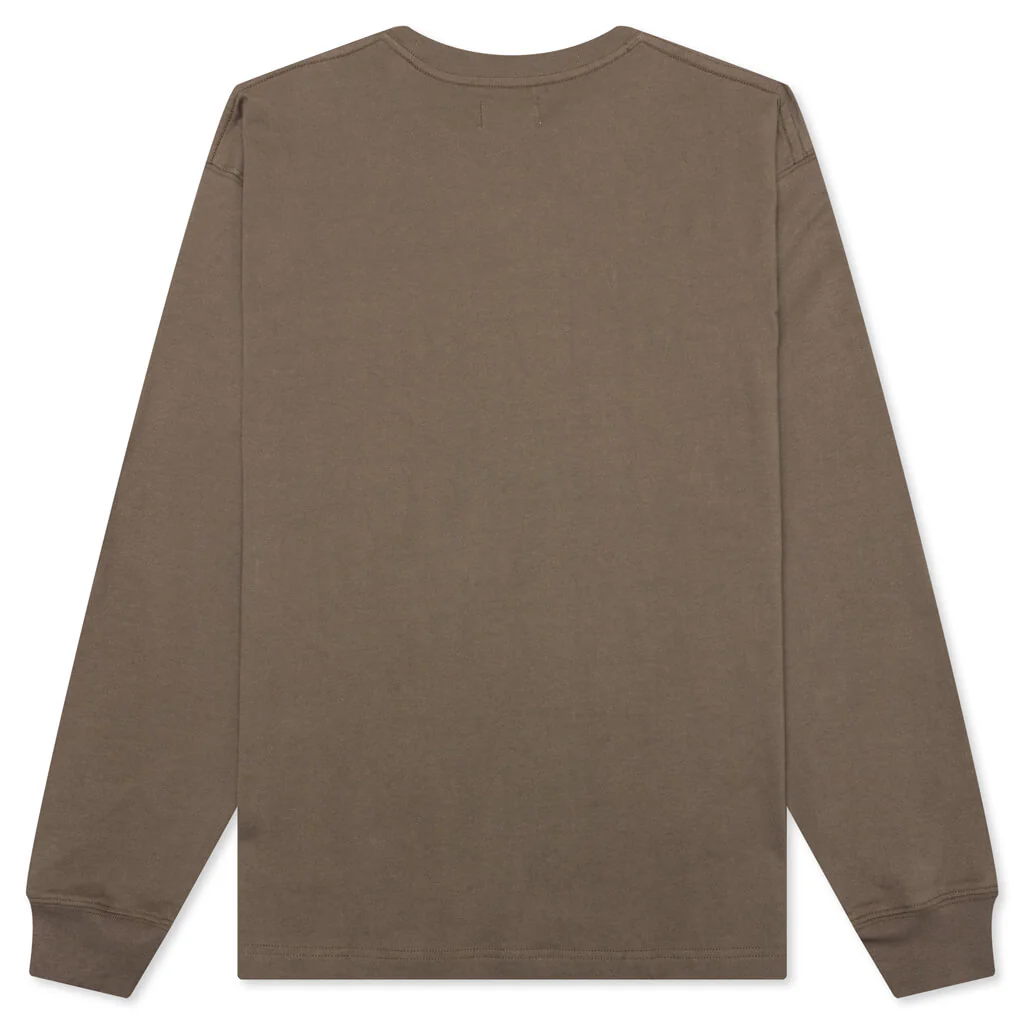 Holiday Holiday Script L/S - Grey - Image 2