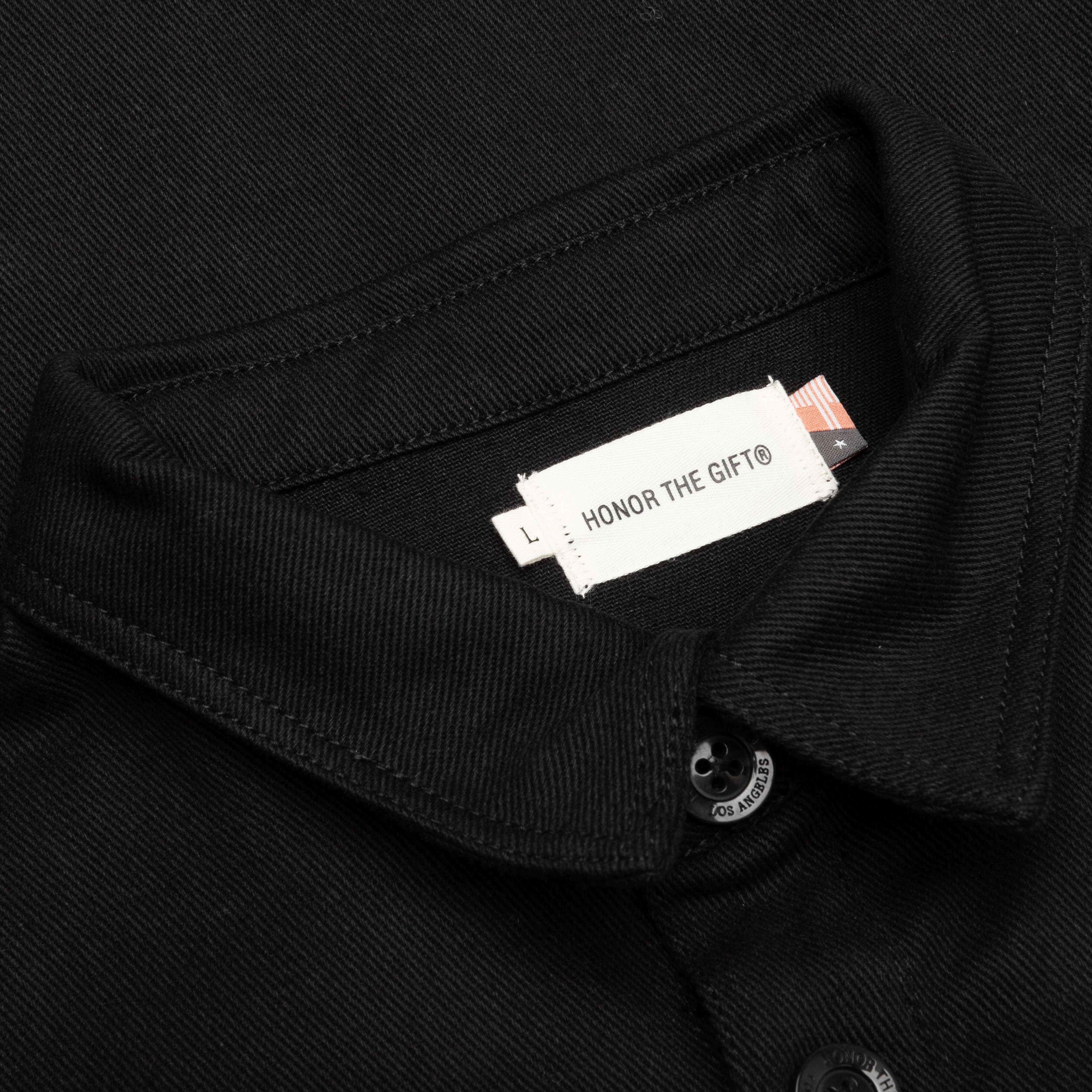 Holiday HTG L/S Work Shirt - Black - Image 3