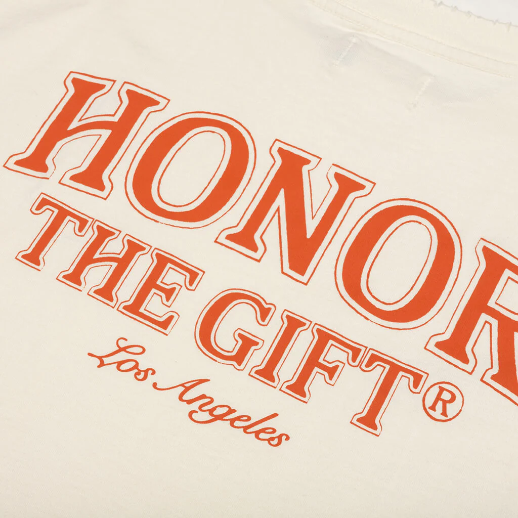 Floral Pocket S/S Tee - Bone - Image 3
