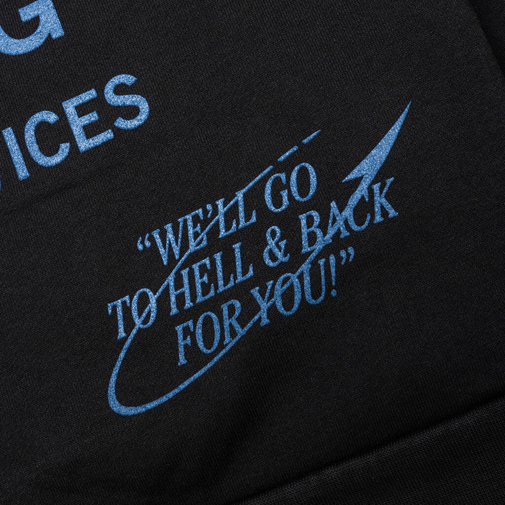 Hellhound Towing Hoodie - Black - Image 3