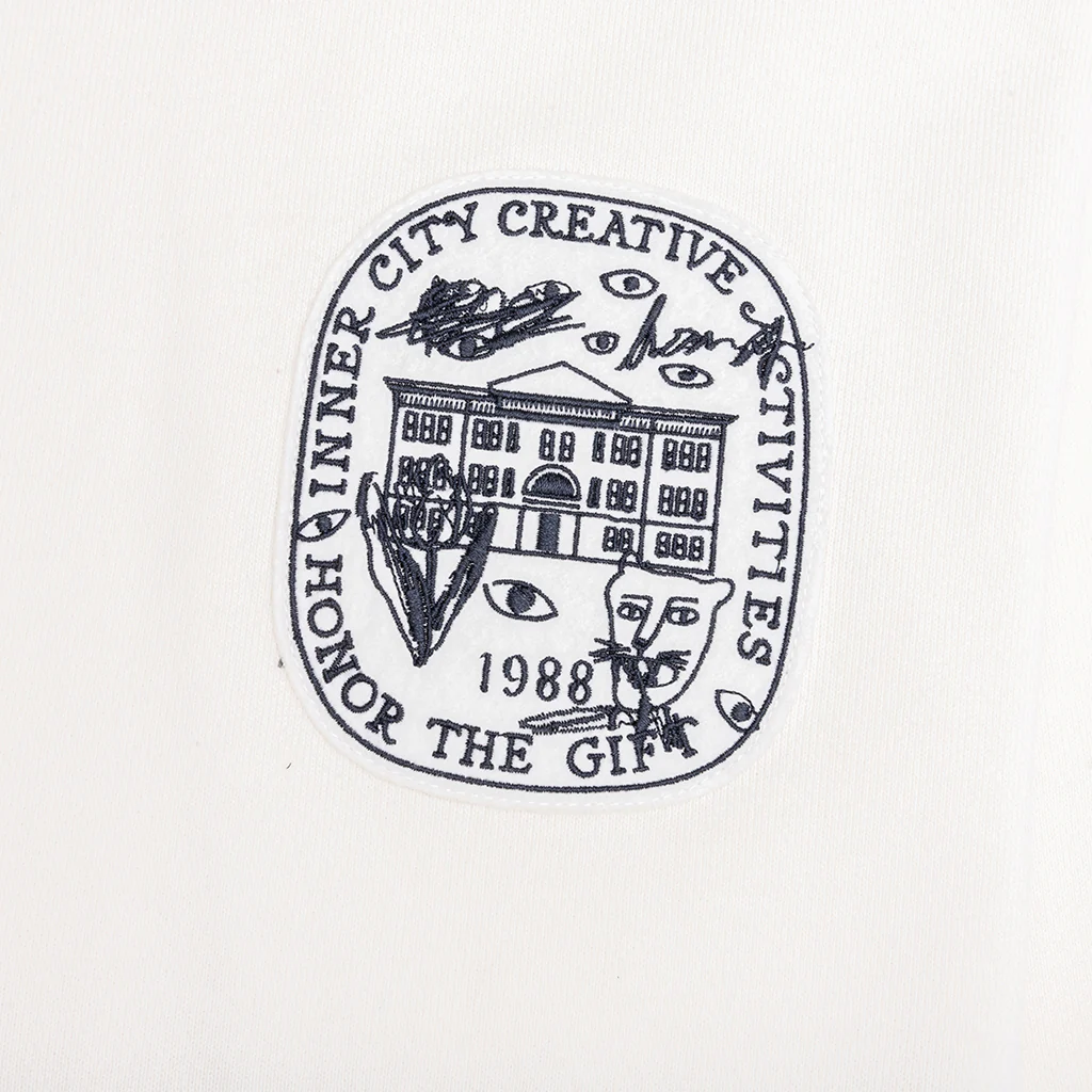 Honor Art Institute Zip Hoodie - Bone - Image 3